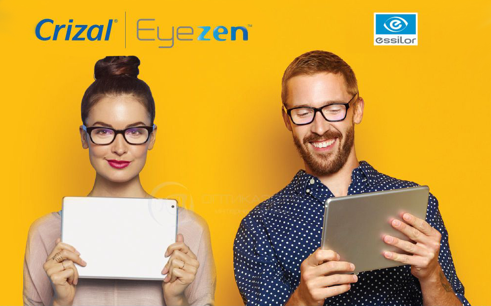 Линзы Essilor Eyezen с поддержкой аккомодации