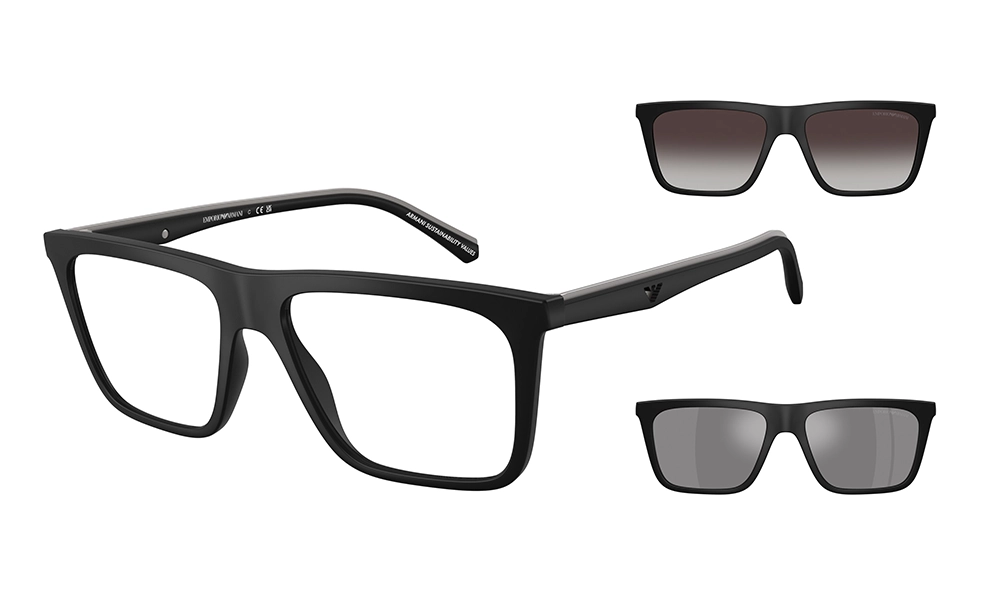 Очки для зрения EMPORIO ARMANI EA 4258 50011W с клипоном