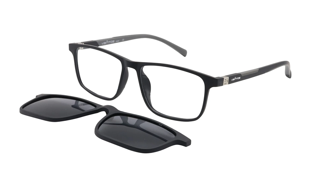 Очки для зрения VENTOE CL VS4412 11BLK с клипоном