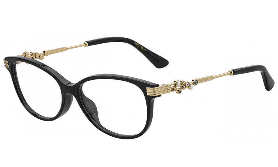 Оправа JIMMY CHOO JC221/F 807 ободковая, пластиковые (полимерные
