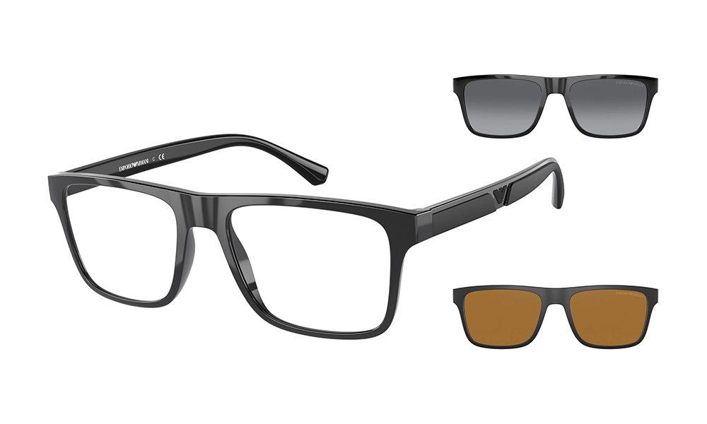 Очки для зрения EMPORIO ARMANI EA 4115 50171W с клипонами