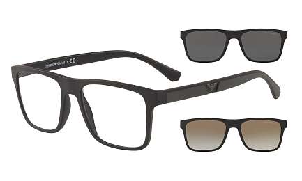 Оправа EMPORIO ARMANI EA 4115 58531W с клипонами
