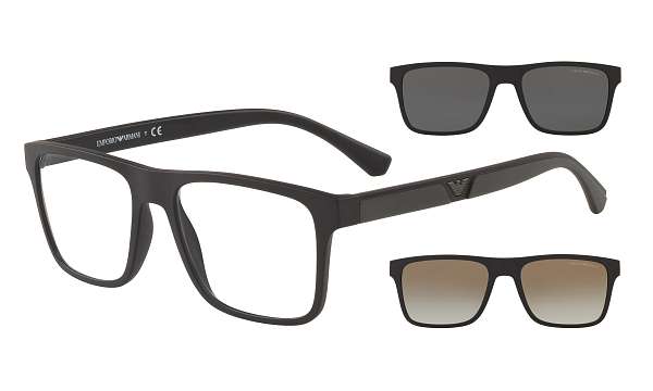 Оправа EMPORIO ARMANI EA 4115 58531W с клипонами